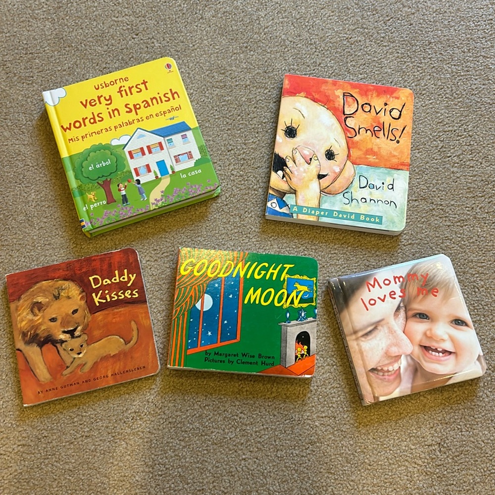5 kids board books